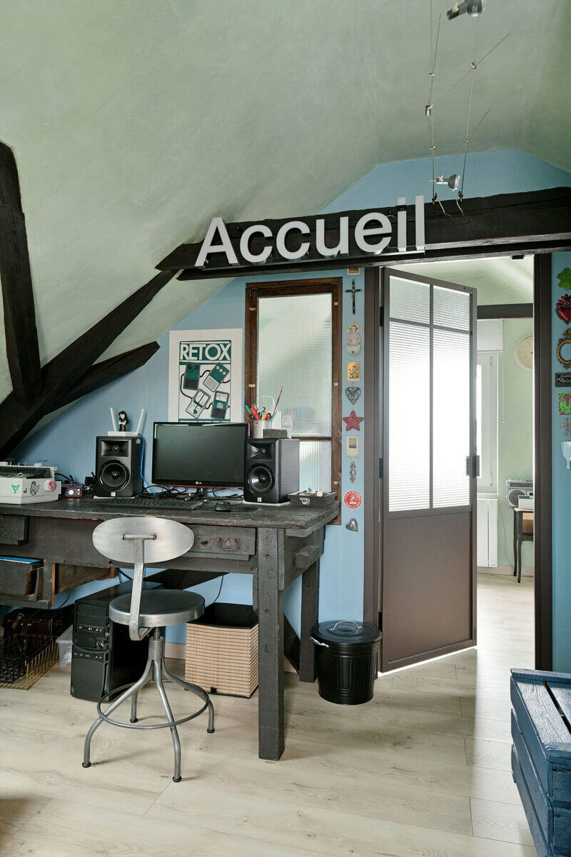 atelier privé de tattoo salle d'accueil